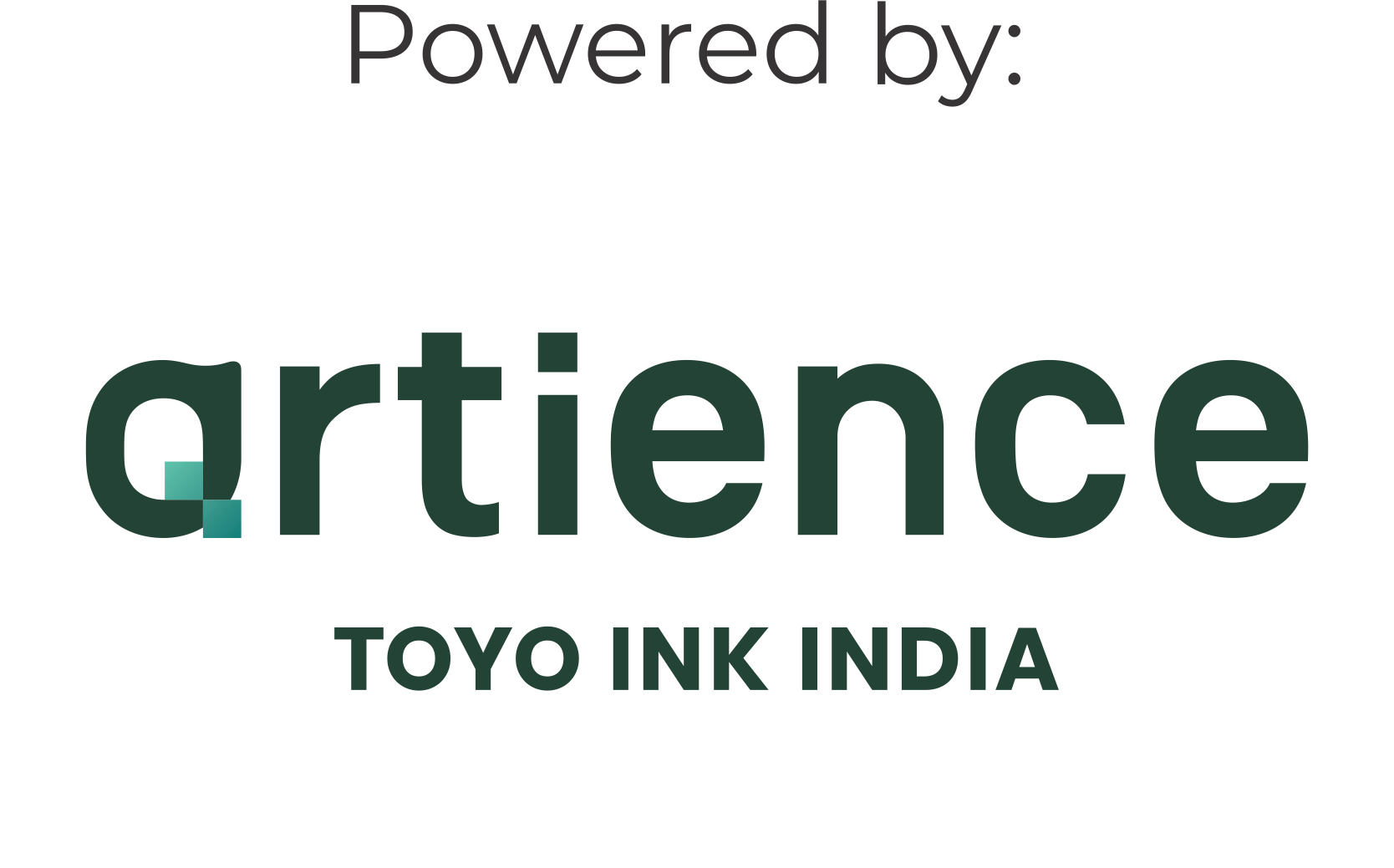 Powered by artience TOYO INK INDIA